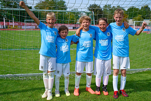 Auswärtscamp der Löwen-Fußballschule