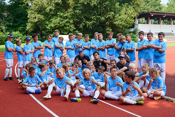 Löwenfußballschule Auswärtscamp 2022 in Ismaning