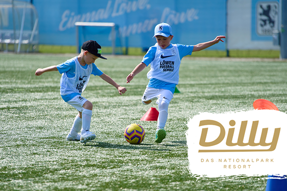 Auswärtscamp der Löwen-Fußballschule mit Übernachtung