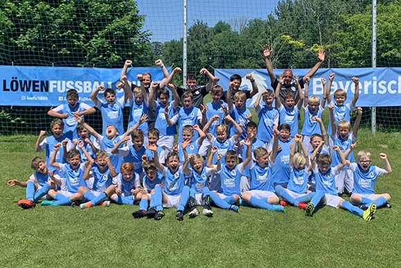 Auswärtscamp der Löwen-Fußballschule