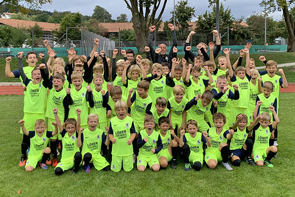 Auswärtscamp der Löwen-Fußballschule