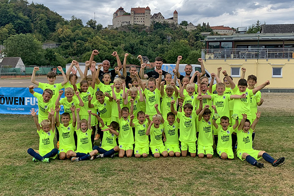 Auswärtscamp der Löwen-Fußballschule