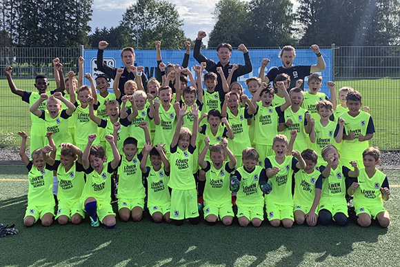 Auswärtscamp der Löwen-Fußballschule