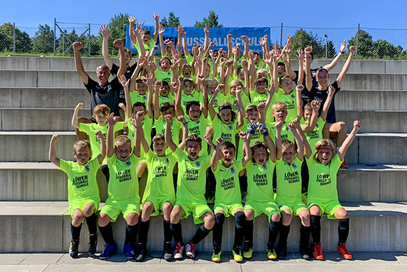 Auswärtscamp der Löwen-Fußballschule