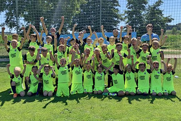 Auswärtscamp der Löwen-Fußballschule
