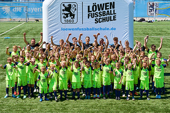 Sommercamp am Trainingsgelände des TSV 1860 München