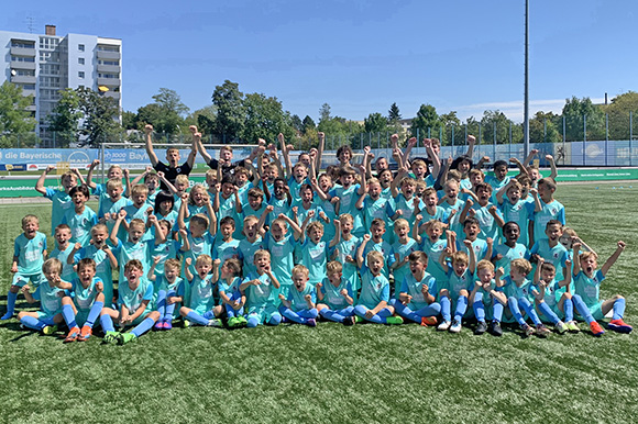 Sommercamp am Trainingsgelände des TSV 1860 München