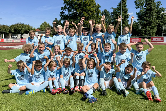 Sommercamp der Löwen-Fußballschule