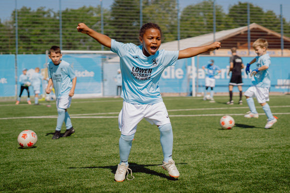 Auswärtscamp der Löwen-Fußballschule