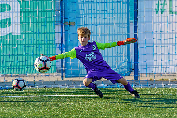 Löwen-Fußballschule Talentfördertraining für Torhüter:innen