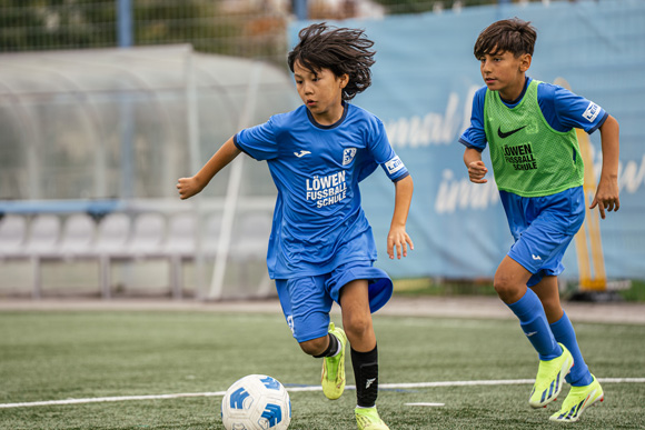 Talentfördertraining der Löwen-Fußballschule